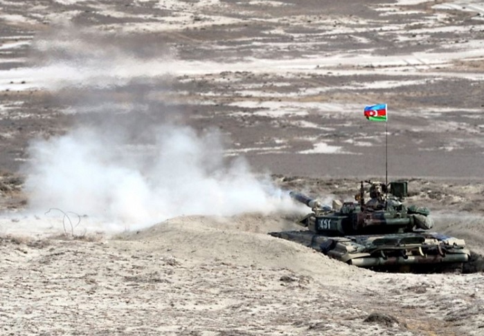 Azerbaijani Combined Arms Army begins command and staff exercises